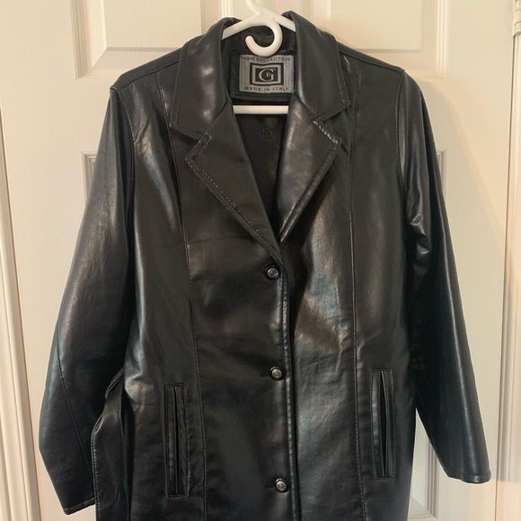 GE New Collection faux leather jacket - Picture 2 of 2